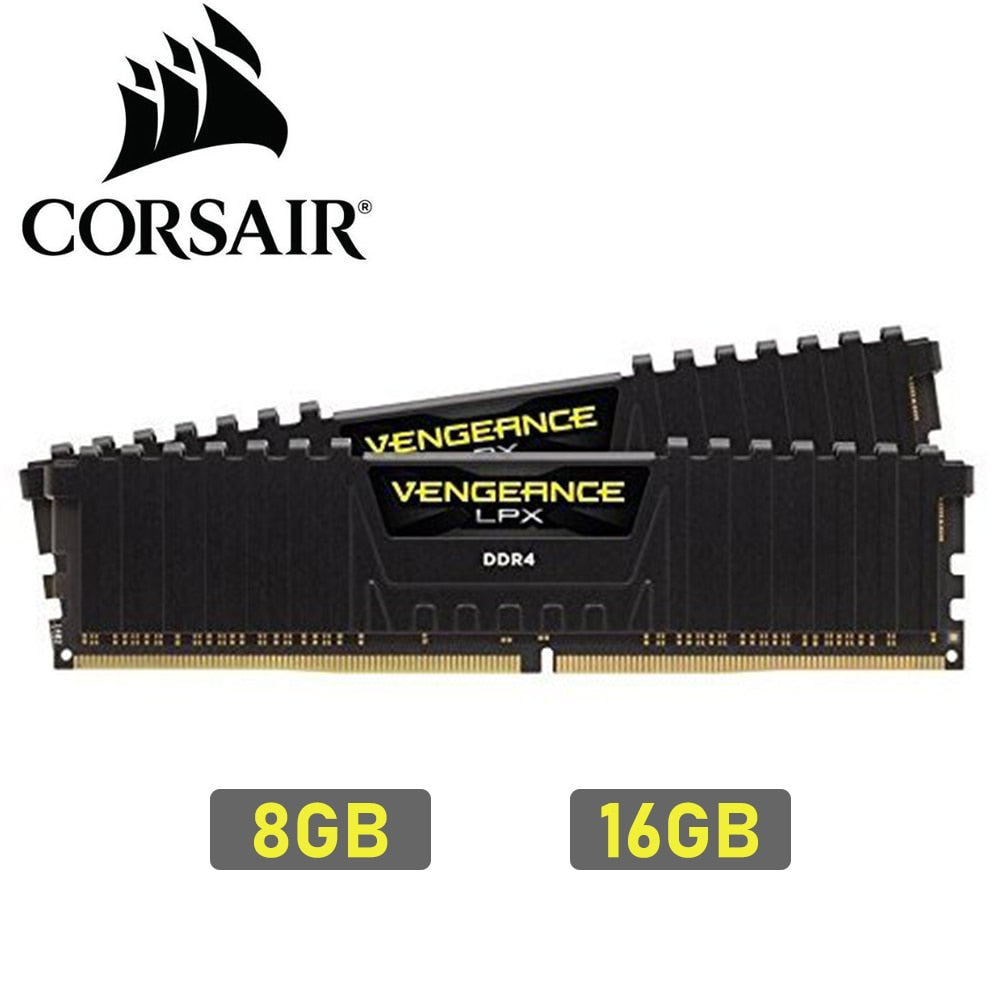 CORSAIR Vengeance LPX RAM DDR4 8GB PC4 2400Mhz 3000Mhz 3200Mhz Module 2666 3600 PC computer Desktop RAM memory 16GB 8GB DIMM